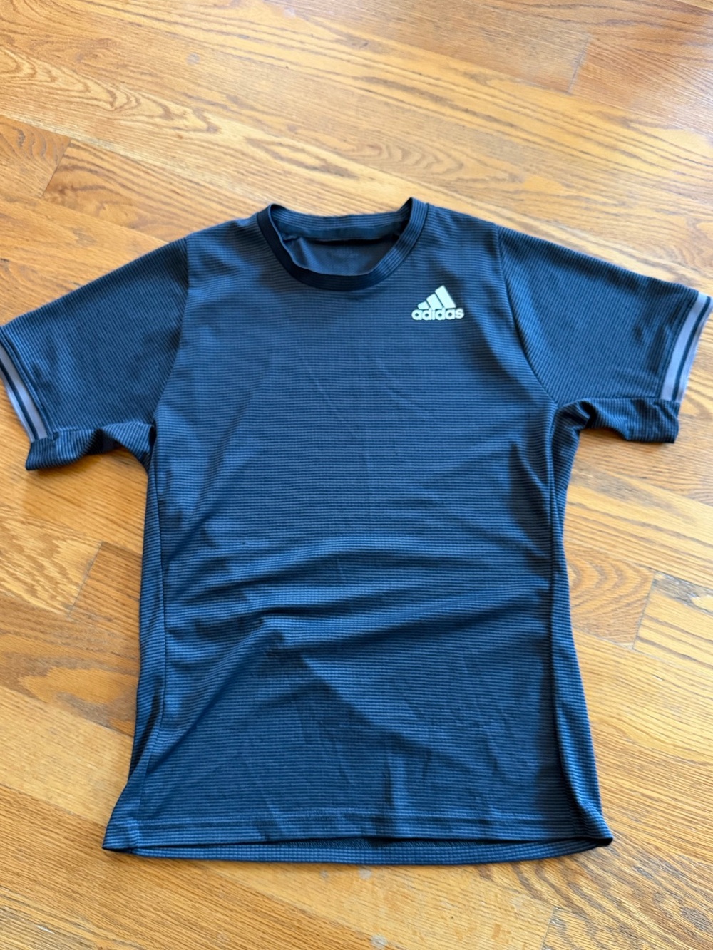 Adidas Men’s Navy Tennis Tee - Short Sleeve Performance Shirt